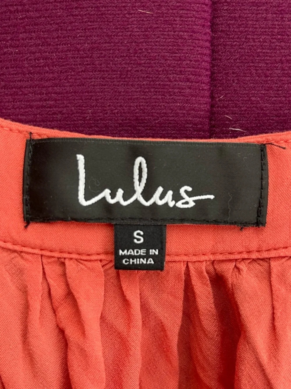 Lulus Magical Movement Coral Pink Wrap Maxi Dress size small